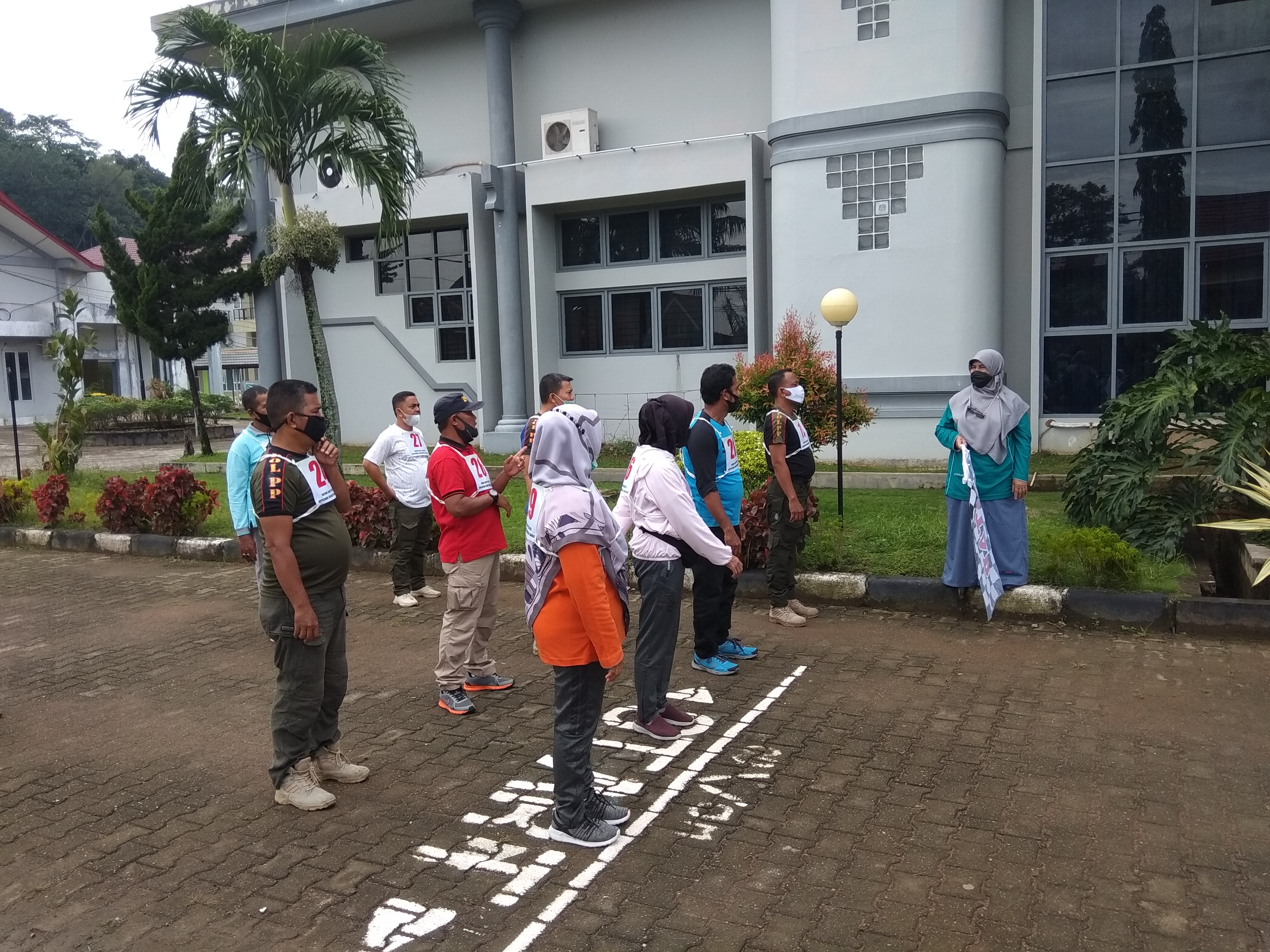 Tes Kebugaran ASN Pemerintah Provinsi Sumatera Barat